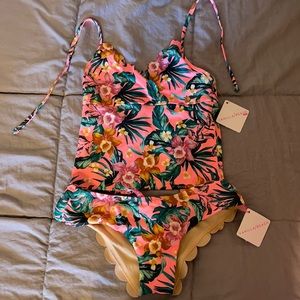 Vanilla/Beach swimsuit (2-piece)